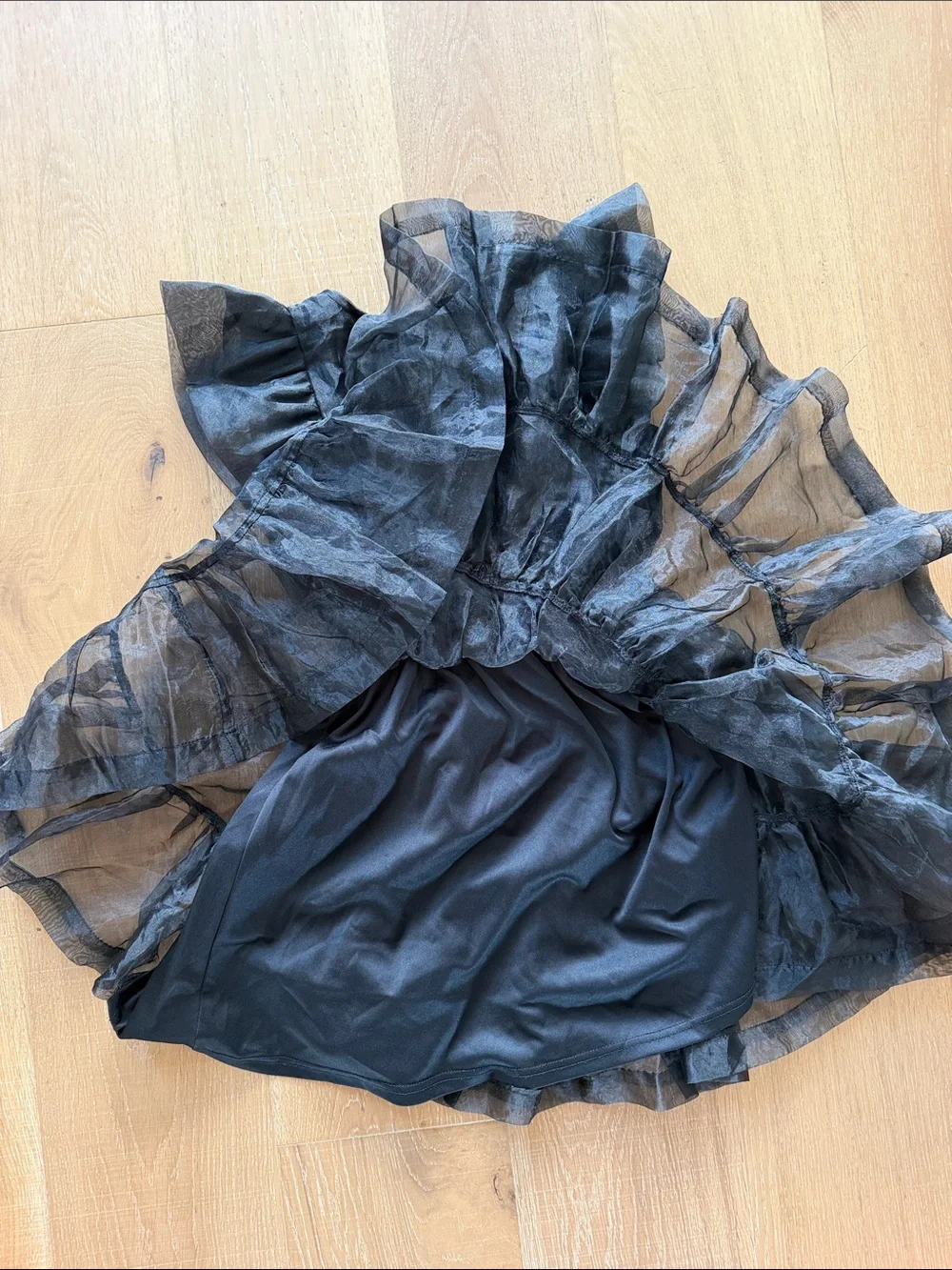 Habitual Black Ruffle Tiered Dress for Girls